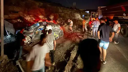 Mardin Kabala yolunda feci kaza 3 can kaybı yaşandı