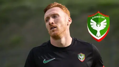 David Bates'ten Amedspor taraftarına mesaj: "Ligin fiziksel yönünü sabırsızlıkla bekliyorum"
