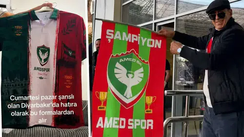 Amedspor-Trabzonspor maçı öncesi 1.500 forma hamlesi