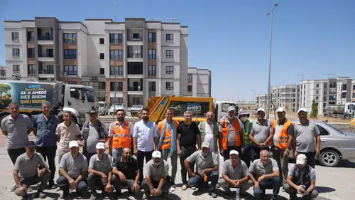 Büyükşehir ve Bağlar Belediyesi Oğlaklı'da temizlik mesaisinde
