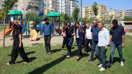 Serra Bucak, Mahabad Kadın Yaşam Merkezi ve Sanayi Parkı’nı inceledi