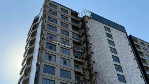 Diyarbakır'da 12 katlı plazayı saran yangında hasar gün yüzüne çıktı