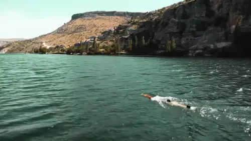 Halfeti’nin su altındaki izleri DERİNGÖZ’ün kamerasında