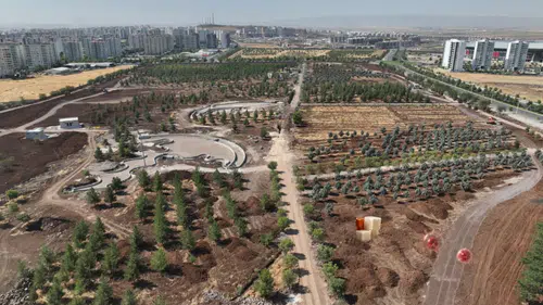 Diyarbakır’ın en büyük parkında çalışmalar yüzde 55’e ulaştı