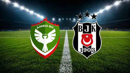 Amedspor-Beşiktaş maçı saat kaçta, hangi kanalda?