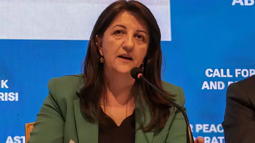 DEM Partili Pervin Buldan Avrupa Parlamentosu'nda süreçle ilgili gelişmeleri anlattı
