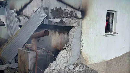 Varto'da kalorifer kazanı yangını beş hayvanın ölümüne yol açtı