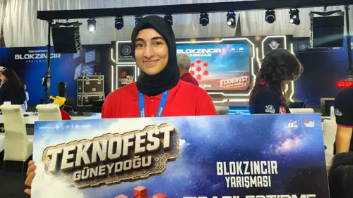 Mardinli yazılımcı Gazali TEKNOFEST’te Türkiye birincisi oldu