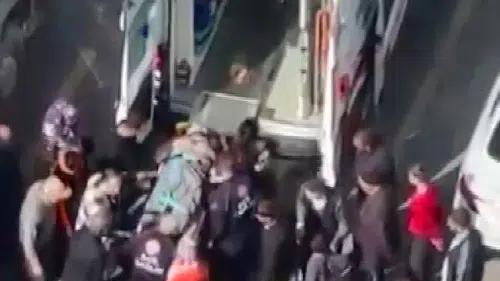 Elazığ'da kamyonun çarptığı yaya ağır yaralandı