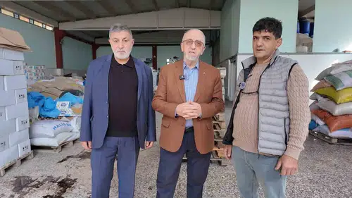 Elazığ Ticaret Borsası Başkanı Dumandağ sel mağduru üyeleri ziyaret etti