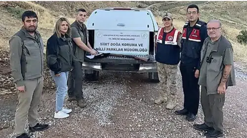 Siirt kırsalında kaçak avcılık yapan kişiye suçüstü yapıldı