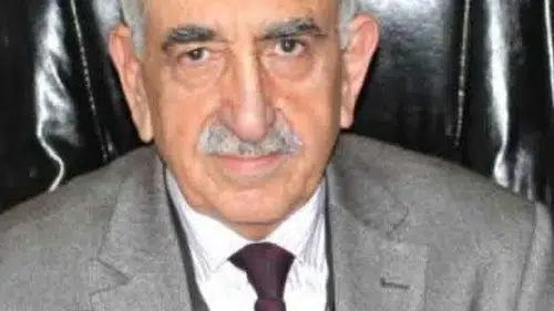 Bingöl kanaat önderlerinden Prof. Dr. Abdülaziz Beki vefat etti