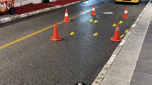 Elazığ merkezde gece saatlerinde yaşanan silahlı kavgada bir kişi yaralandı
