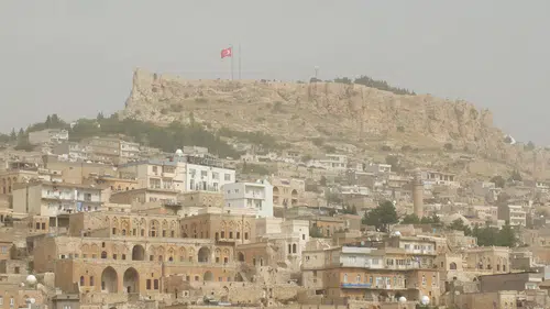 Mardin toz bulutu altında kaldı