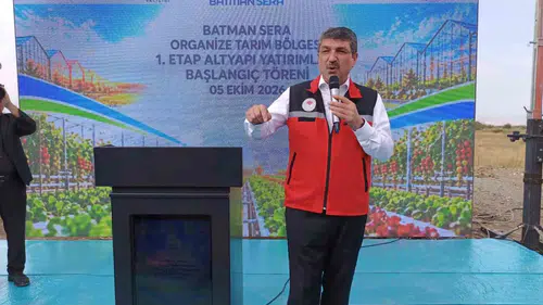 Batman Sera Organize Tarım Bölgesi için ilk adımlar atıldı