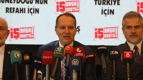 Fatih Erbakan Diyarbakır'da barış ve kardeşlik mesajları verdi