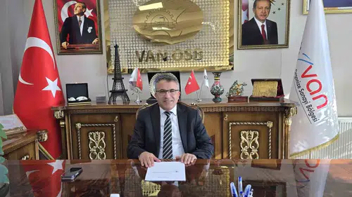 Van OSB Başkanı Memet Aslan Van TSO seçim sonuçlarını değerlendirdi