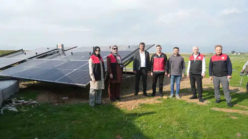 Muş'ta güneş enerjili sulama sistemiyle yakıt masrafı tarih oluyor