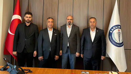 Sağlık-Sen Şırnak heyeti Ankara'da sağlık çalışanlarının sorunlarını genel merkeze taşıdı