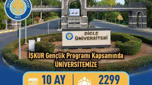 Dicle Üniversitesi'nde öğrenciler hem okuyup hem çalışacak: 2 bin 299 kişiye iş imkanı