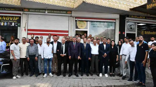 Arslan Tatar Cizre'de kardeşlik mesajı verdi