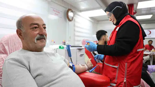 Elazığ Medilines Hastanesi ve Türk Kızılayı’ndan ortak kan bağışı etkinliği