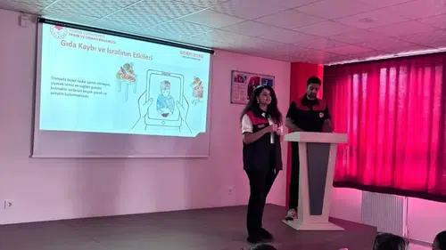 Ağınlı öğrencilere sağlıklı beslenme ve bilinçli tüketim eğitimi verildi