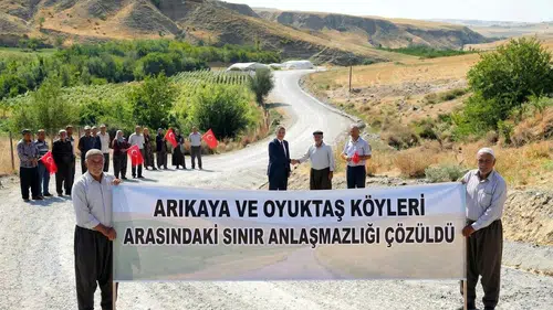 Batman'da iki köy arasındaki yılların sınır kavgası tatlıya bağlandı
