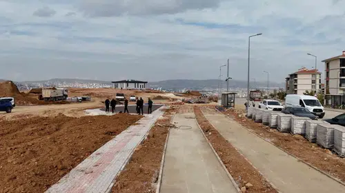 Güneykent Seyir Yolu Projesi hızla yükseliyor