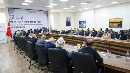 Tunceli'de Terörsüz Türkiye İçin Yeni Dönem Mesajı Verildi