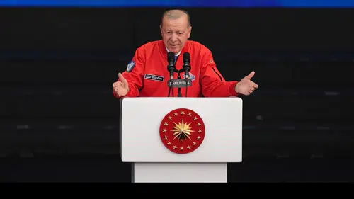 Cumhurbaşkanı Erdoğan Şanlıurfa'da TEKNOFEST gençliğiyle buluştu