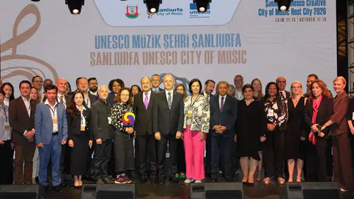 Dünyanın müzik şehirleri Şanlıurfa'da bir araya geldi