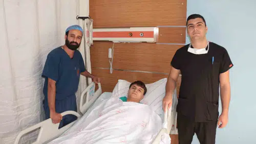 Cizre'de üç yıllık kasık ağrısı kapalı ameliyatla son buldu