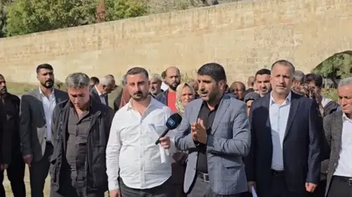 Çermik halkı Sinek Çayı'na dökülen kanalizasyon sularına karşı ayaklandı