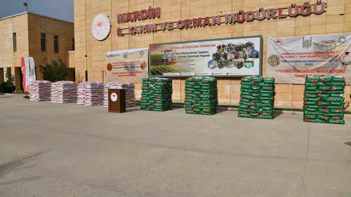 Mardinli çiftçilere 146 ton tohum desteği sağlandı