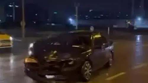 Diyarbakır Elazığ yolunda iki otomobil çarpıştı