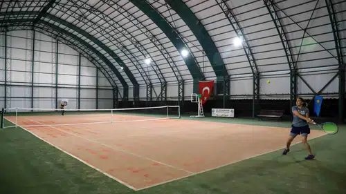 16. Amed Cup Tenis Turnuvası 354 sporcunun katılımıyla başladı