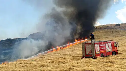 Diyarbakırda anız yangınlarının büyük bölümü yaz aylarında yaşandı