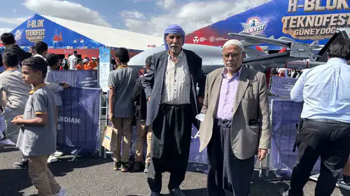 Şanlıurfalılar TEKNOFEST alanında yerli teknolojiyle buluştu