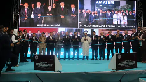 İçişleri Bakanı Çiftçi Batman'da yeni hizmet binalarının açılışını gerçekleştirdi