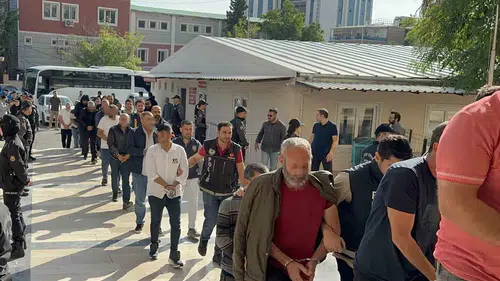 Şanlıurfa merkezli yasa dışı bahis operasyonunda 22 kişi adliyeye sevk edildi