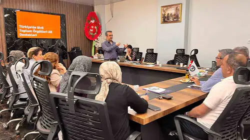 Şırnaklı sivil toplum kuruluşlarına Avrupa Birliği standartlarında özel eğitim desteği verildi