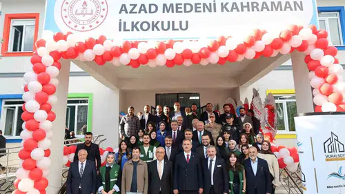 Ağrı Eleşkirt'te hayırsever desteğiyle eğitime yeni okul kazandırıldı
