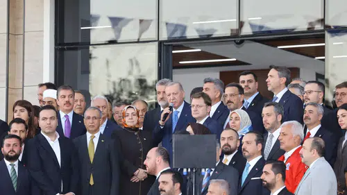 Cumhurbaşkanı Erdoğan Şanlıurfa'da yeni il başkanlığı binasını hizmete açtı