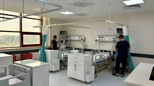 Diyarbakır Gazi Yaşargil Hastanesinde yoğun bakım kapasitesi 60 yatakla arttı