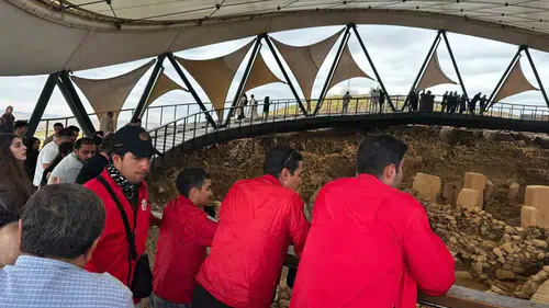 TEKNOFEST sonrası Göbeklitepe ziyaretçi akınına uğradı