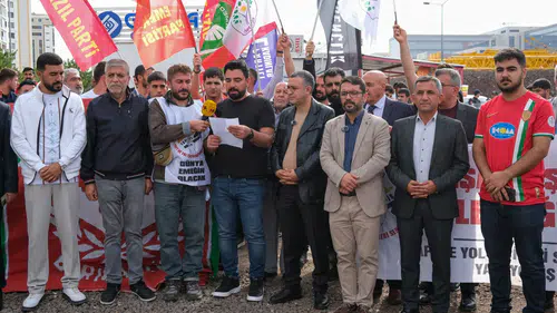 Diyarbakır'da Şehir Hastanesi işçilerinden sevindiren haber: Haklarını aldılar