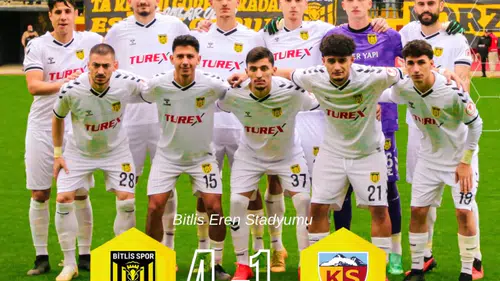 3. Lig ekibi Bitlisspor Kayserispor'u farklı yendi, kupada büyük sürprize imza attı