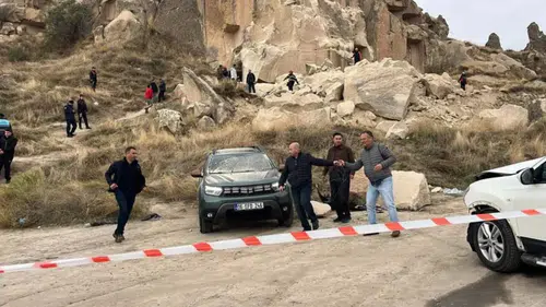 Nevşehir Göreme'de Peribacası çöktü: 2 kişi hayatını kaybetti, yaralılar var
