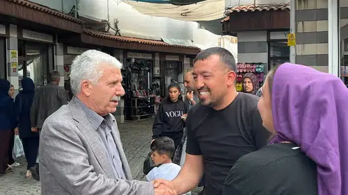 Çermik Belediye Başkanı bayram öncesi sahaya indi